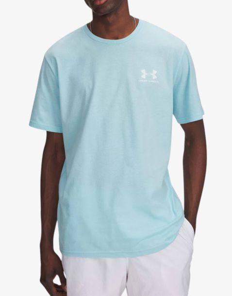 UNDER ARMOUR Sportstyle Left Chest Ss Tee Blue / White