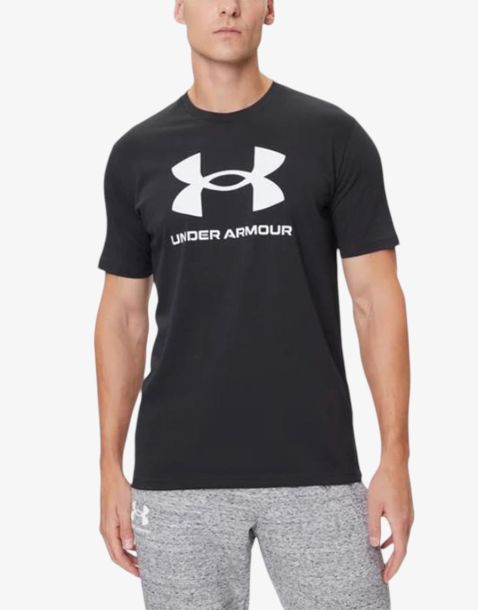 UNDER ARMOUR Spotstyle Logo Update Ss Tee Black
