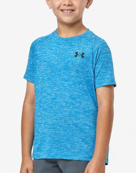 UNDER ARMOUR Tech 2.0 Boys' Tee Blue 