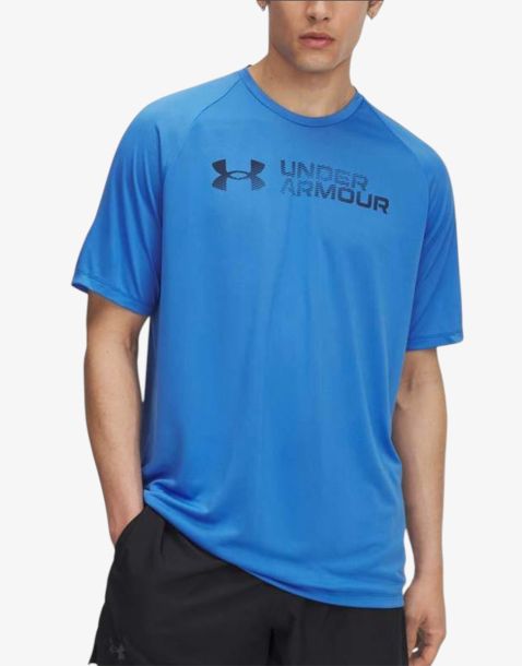 UNDER ARMOUR Tech Reflective SS Blue