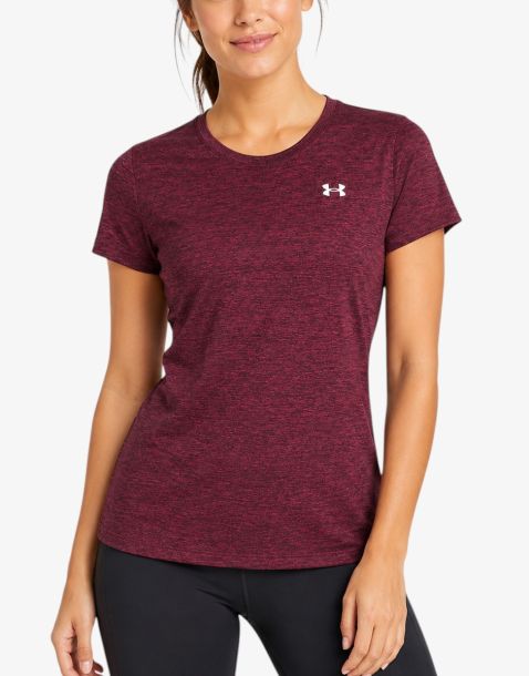 UNDER ARMOUR Tech Ssc Twist Tee Red