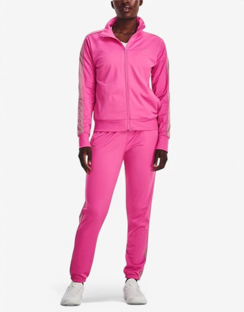 UNDER ARMOUR Tricot Tracksuit Pink