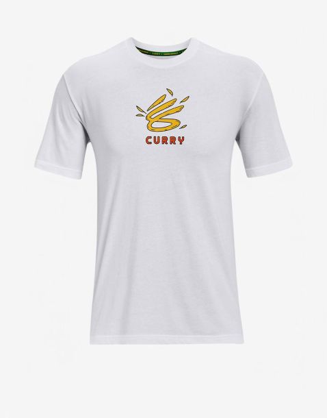 UNDER ARMOUR x Curry Sesame Street Big Bird Tee White