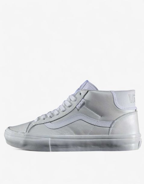 VANS Skate Mid Skool Shoes White