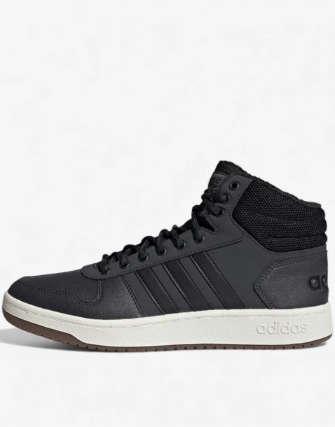 ADIDAS Hoops 2.0 Mid Winterized Shoes Black