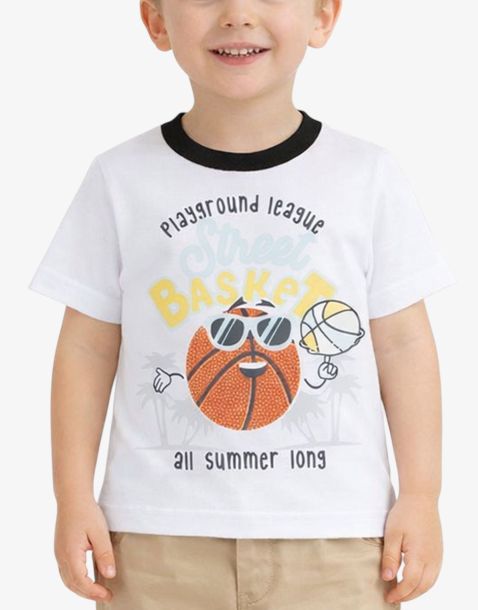 CHICCO Boys Tee White Printed