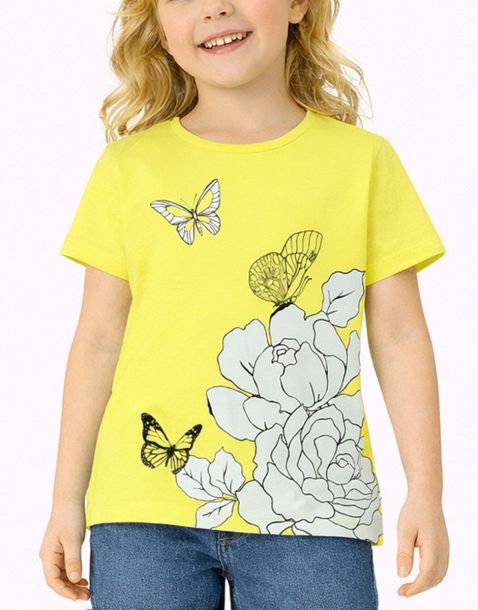 CHICCO Girls Tee Light Yellow