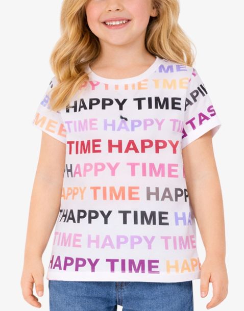 CHICCO Girls Tee White/Pink