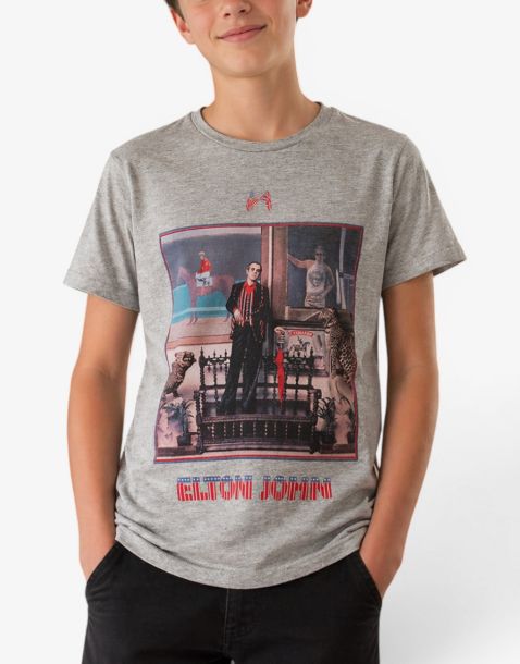 ONLY x Elton John Printed Tee Grey