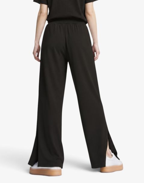PUMA Classiscs Ribbed Pants Black