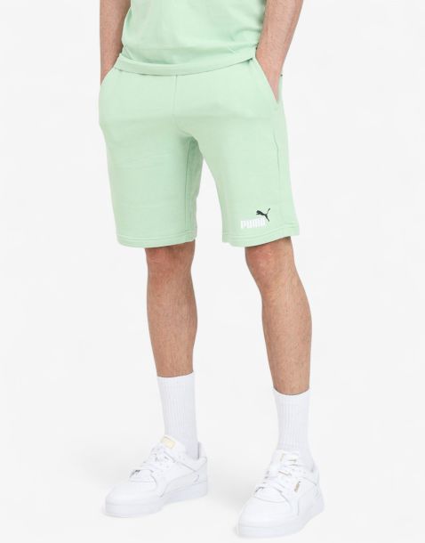 PUMA Essentials+ 2 Color Logo Shorts Green