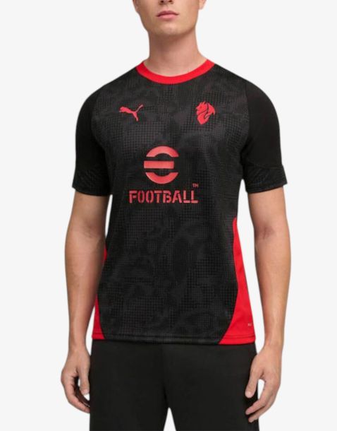 PUMA x AC Milan Training Jersey Black/Red