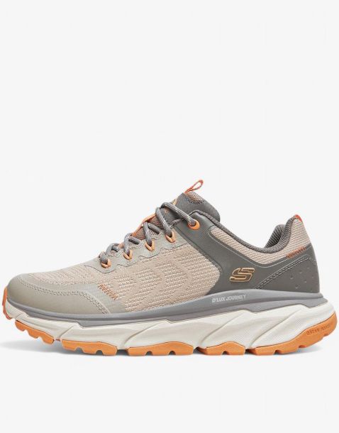 SKECHERS D'Lux Journey - Marigold Shoes Beige/Grey