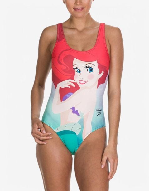 SPEEDO x Disney Little Mermaid Placement  Back/Multi