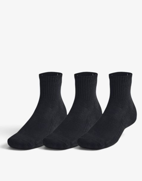 UNDER ARMOUR 3-Packs TC Socks Black