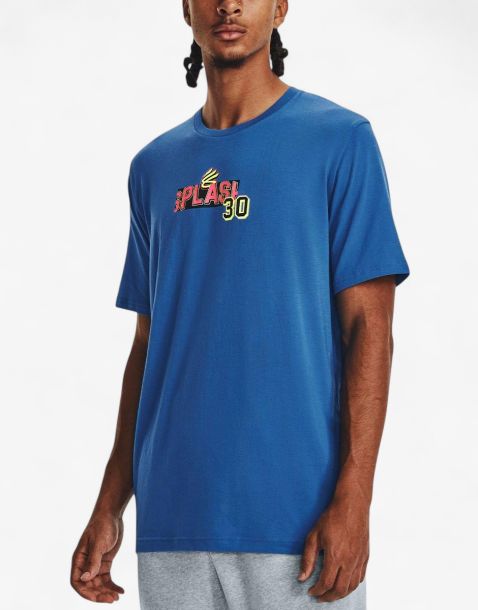 UNDER ARMOUR x Curry Splash Party Tee Blue