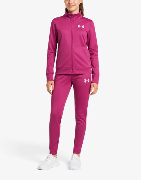 UNDER ARMOUR Em Knit Track Suit Pink