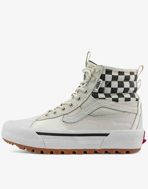 VANS Checkerboard SK8-HI Gore-Tex MTE 3 Shoes Beige