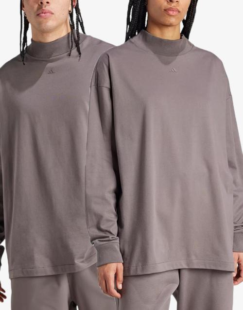 ADIDAS Basketball Sweatshirt Brown