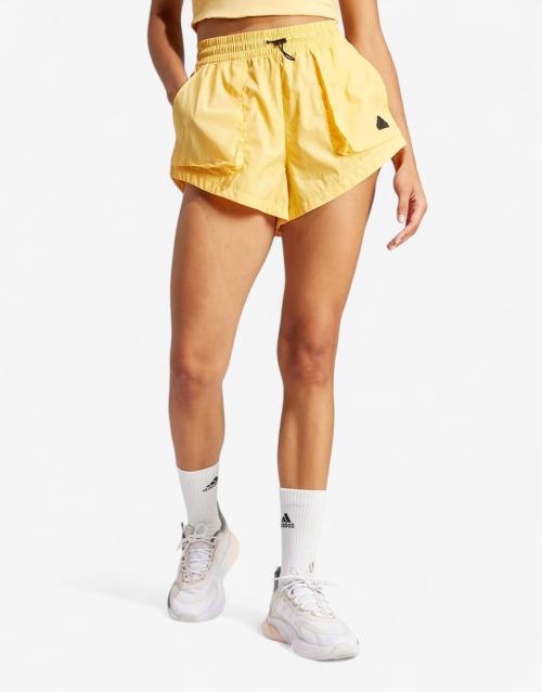 ADIDAS City Escape Summer Cargo Shorts Yellow