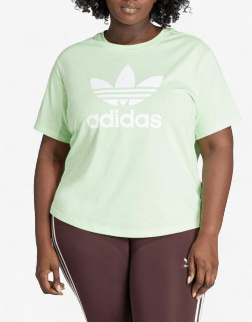 ADIDAS Originals Adicolor Trefoil Boxy Tee Green