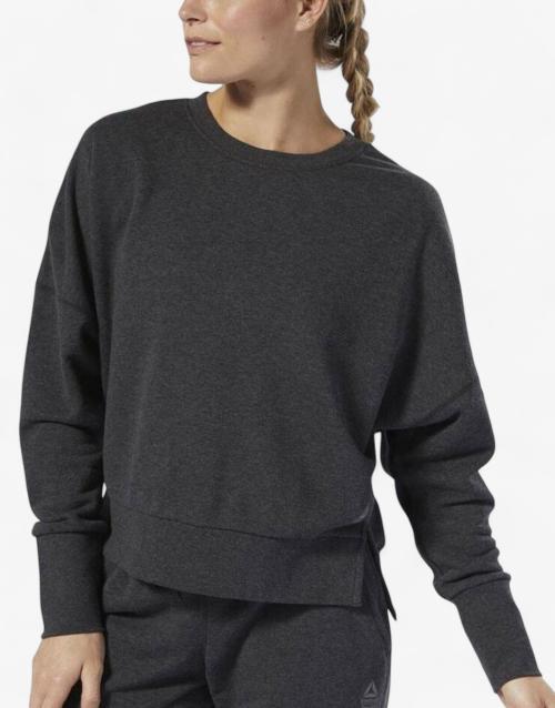 REEBOK CrossFit Terry Crew Sweatshirt Grey