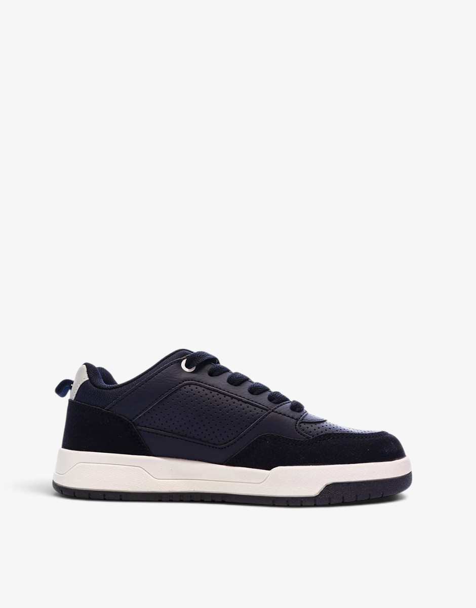 KAPPA Logo Manis Kid Jr White/Navy