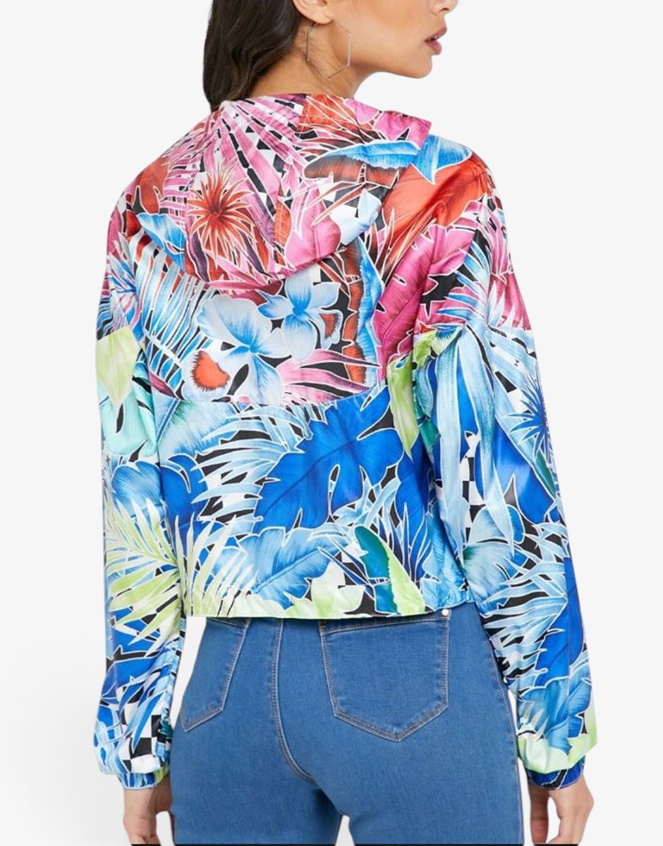 NIKE Sportswear Windrunner Cropped Jacket Multicolor