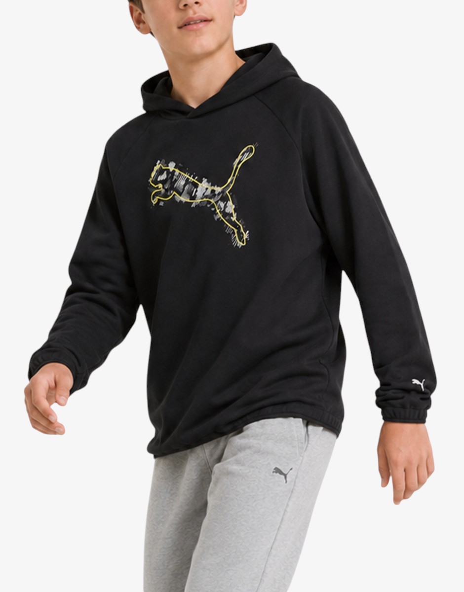 PUMA Active Sports Hoodie Black