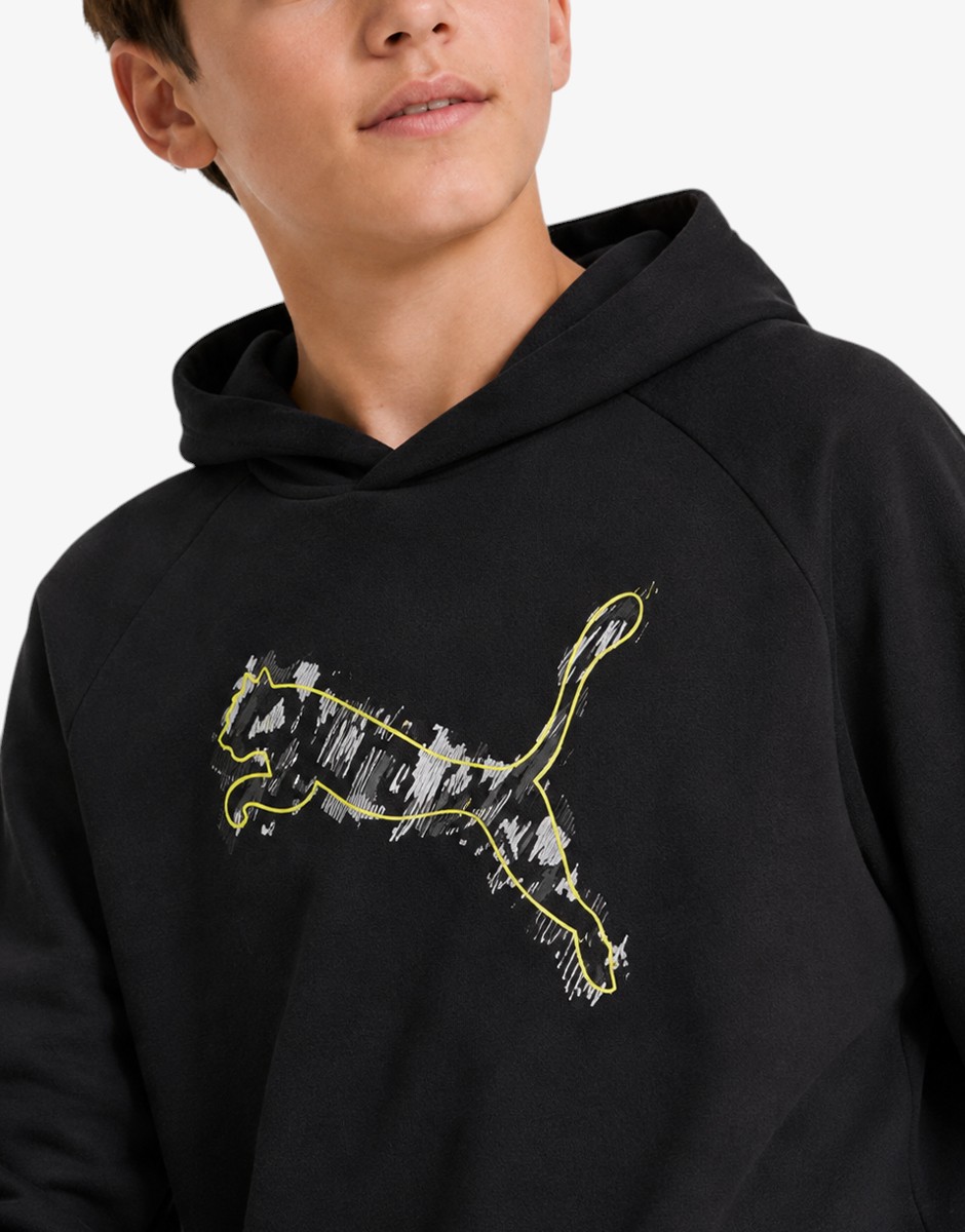 PUMA Active Sports Hoodie Black