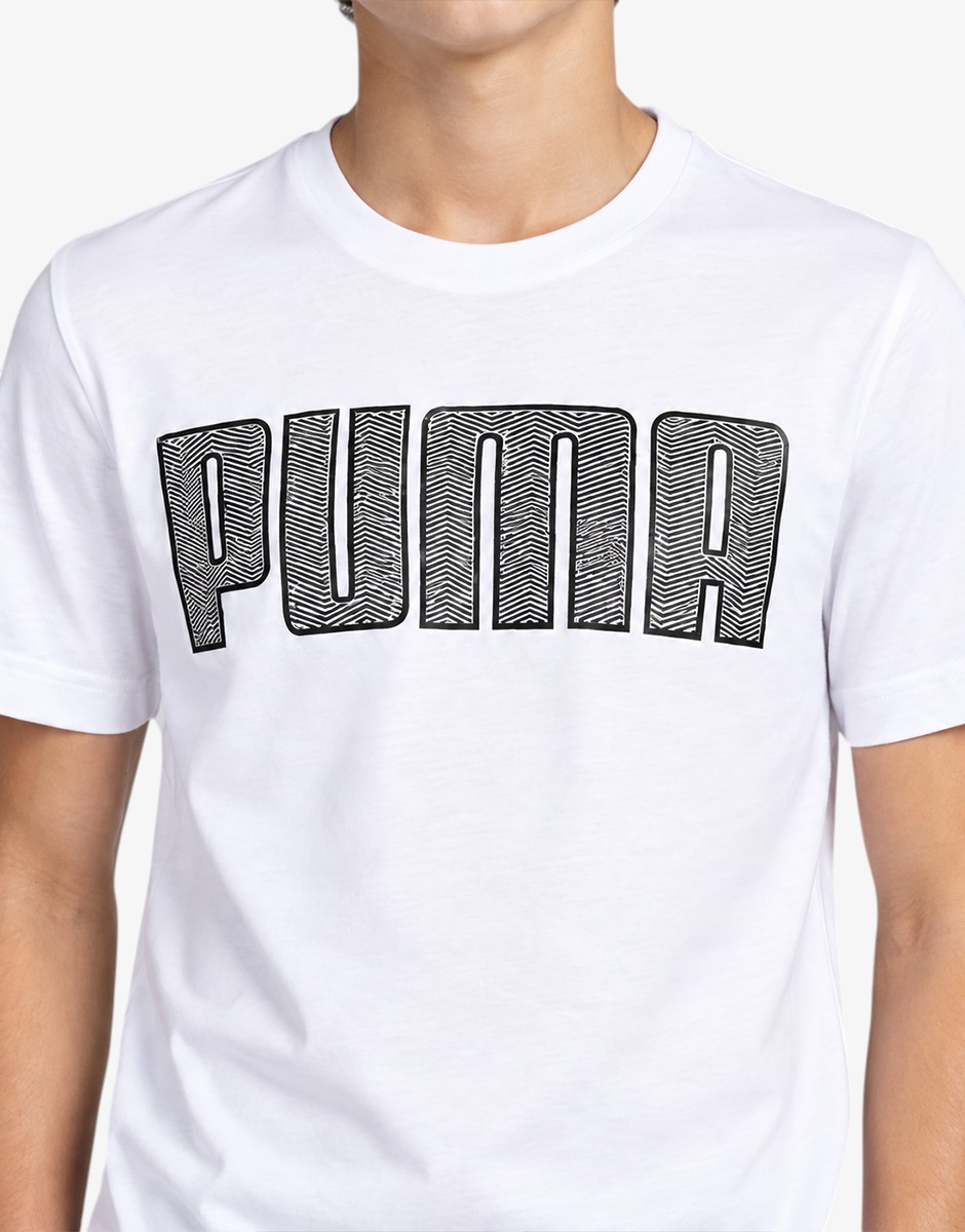 PUMA KA Tee B White 