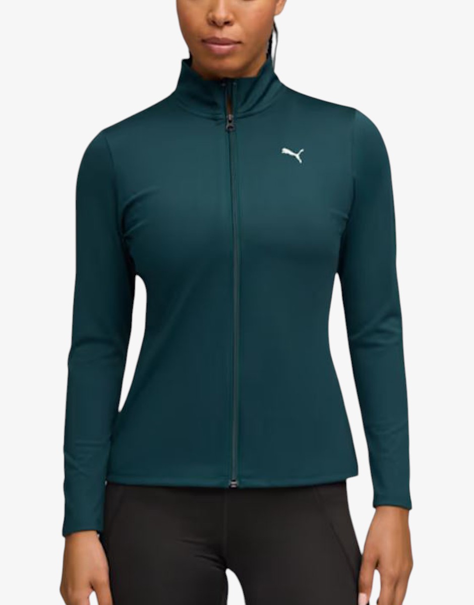 PUMA Strong Full Zip Cool Weather Green