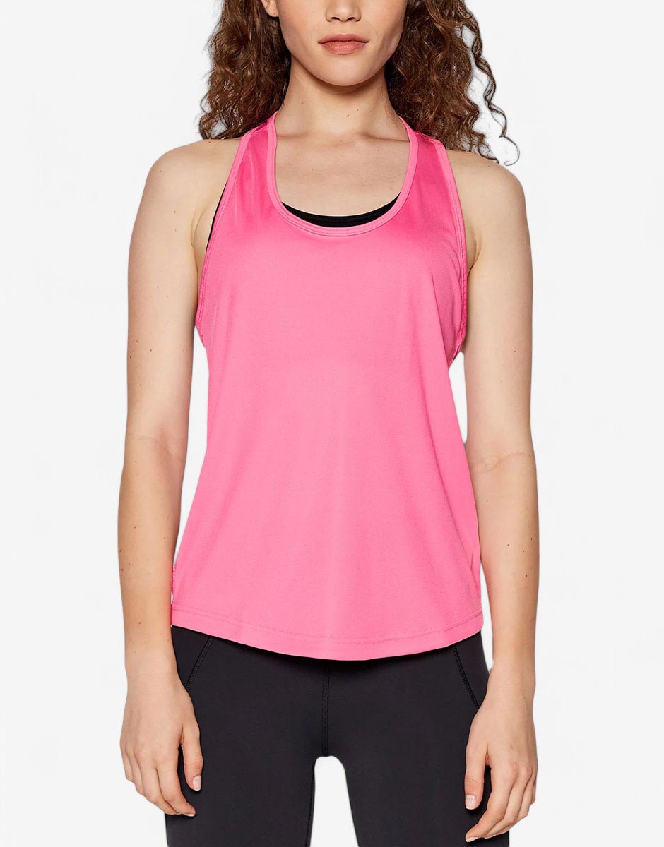 REEBOK Training Mesh Back Tank Pink