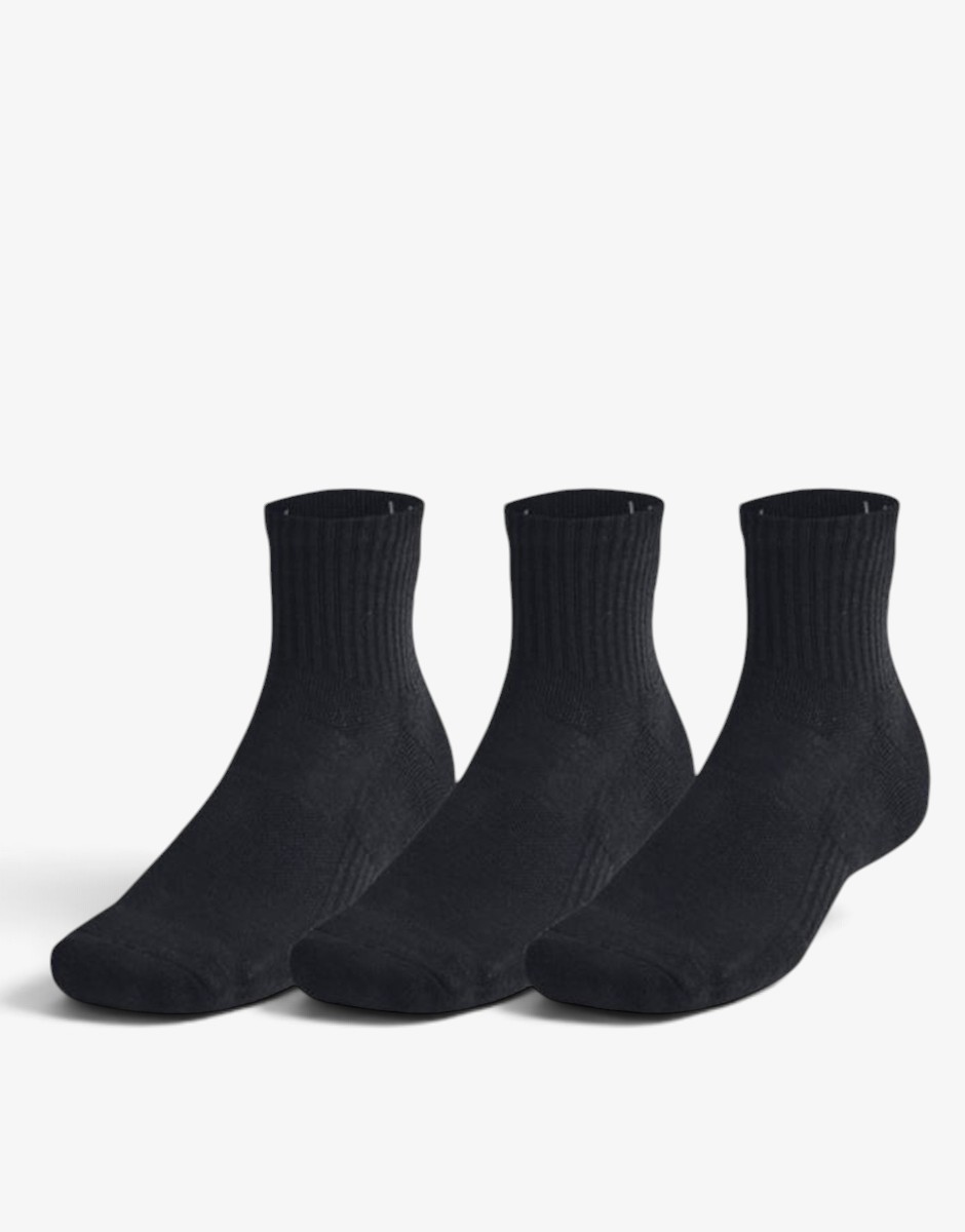 UNDER ARMOUR 3-Packs TC Socks Black