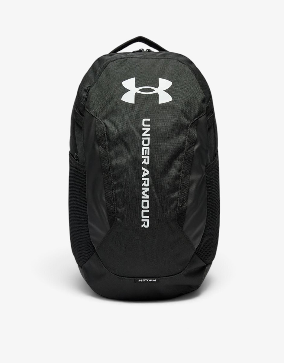 UNDER ARMOUR Hustle 6.0 Backpack Black/White