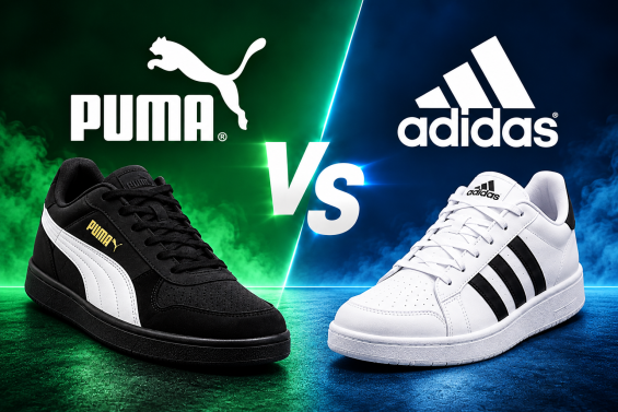 Гид за размери - маратонки Puma и Adidas в сравнение