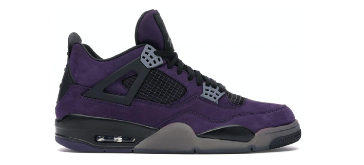 Travis Scott x Air Jordan IV “Purple Suede”